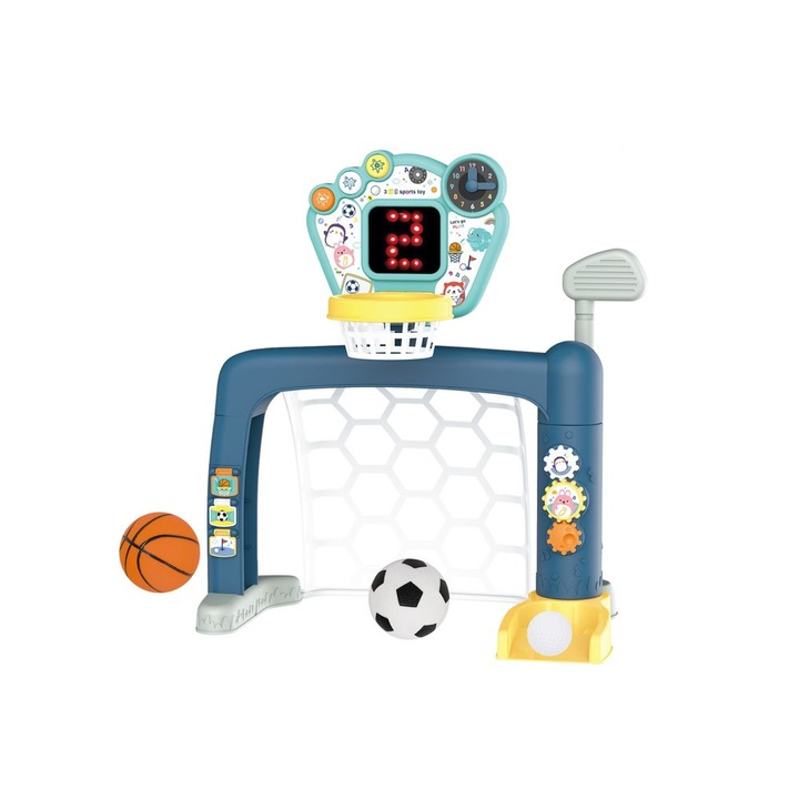 Детски комплект играчки Внос LEANToys Каучук 3 в 1 4 части Многоцветен