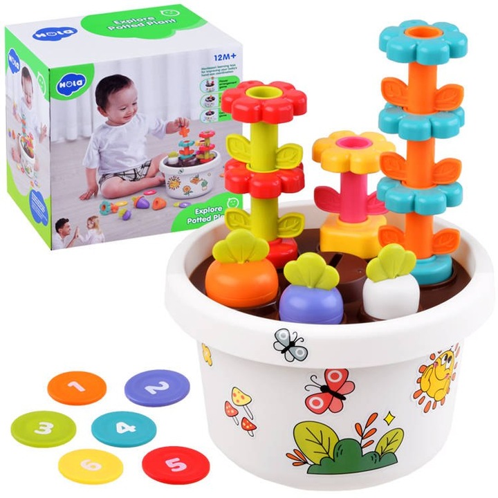Комплект интерактивни играчки, Jokomisiada, Multicolor