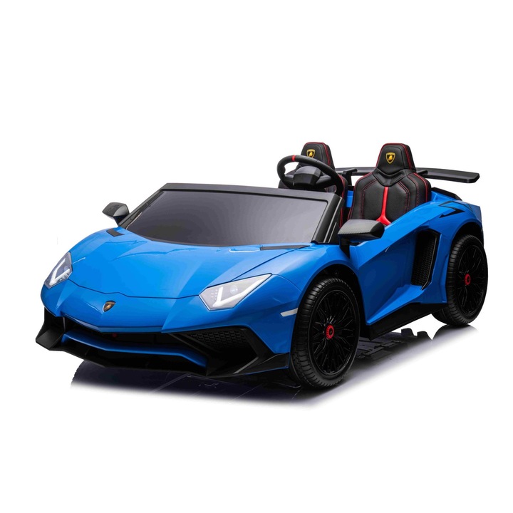 Masina pentru copii, Lamborghini, Aventador, Albastru