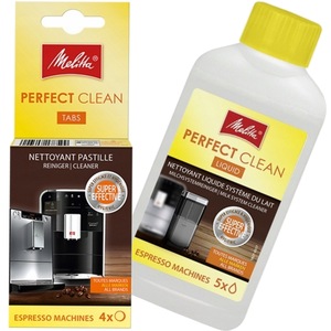 4x Melitta Perfect Clean Espresso Filter Coffee Machine Cleaner Tabs  Tablets 4006508178599