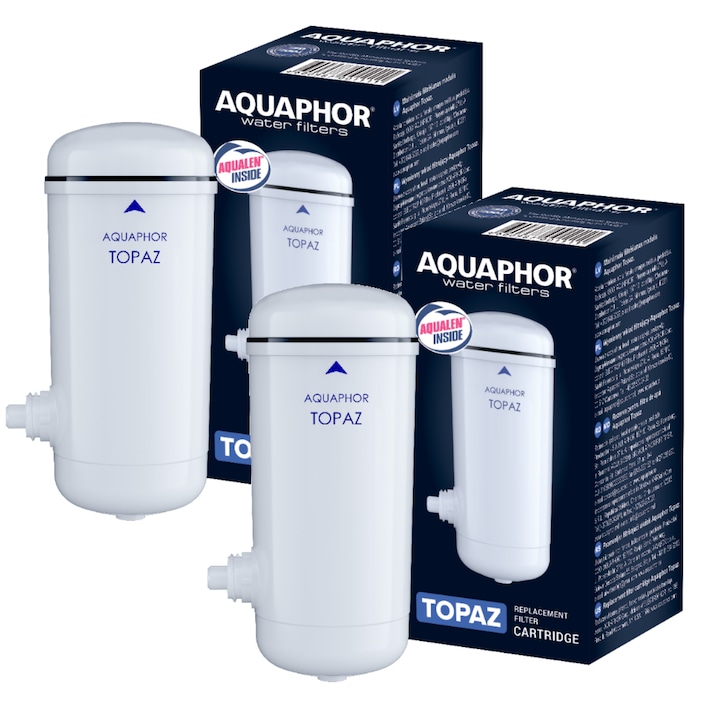 2 x cartus filtru de apa de la robinet Aquaphor Topaz