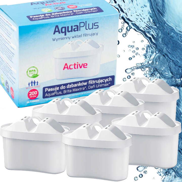Set cartus filtru apa AQUAPHOR Active, 6 buc