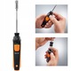 Termometru cu sonda, Testo, 3xAAA, Tip K, Clasa 1, -50 pana la +350 °C, Negru/Portocaliu