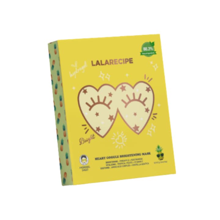 Masca iluminatoare pentru zona ochilor (Heart Goggle Brightening Mask) LalaRecipe