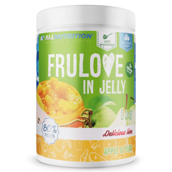 Lekvár, Allnutrition, alma/körte, 1000 g