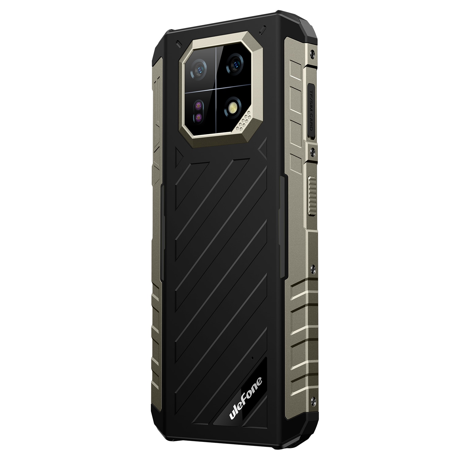 Telefon mobil Ulefone Armor 22 Negru, 4G, IPS 6.58" 120Hz, 64MP, Night Vision, 16GB RAM (8GB + 8GB extensibili), 256GB ROM, Helio G96, NFC, Dual SIM