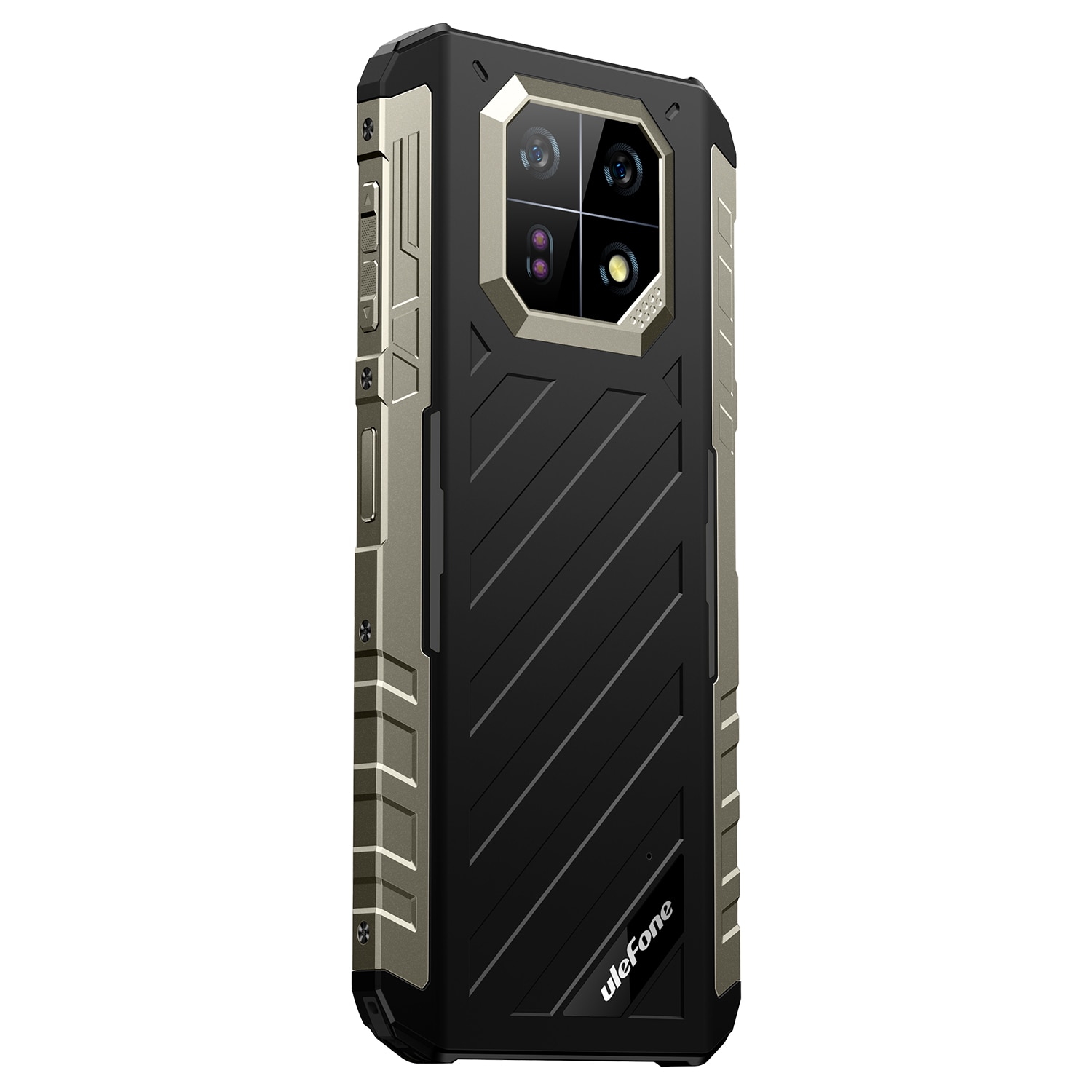 Telefon mobil Ulefone Armor 22 Negru, 4G, IPS 6.58" 120Hz, 64MP, Night Vision, 16GB RAM (8GB + 8GB extensibili), 256GB ROM, Helio G96, NFC, Dual SIM