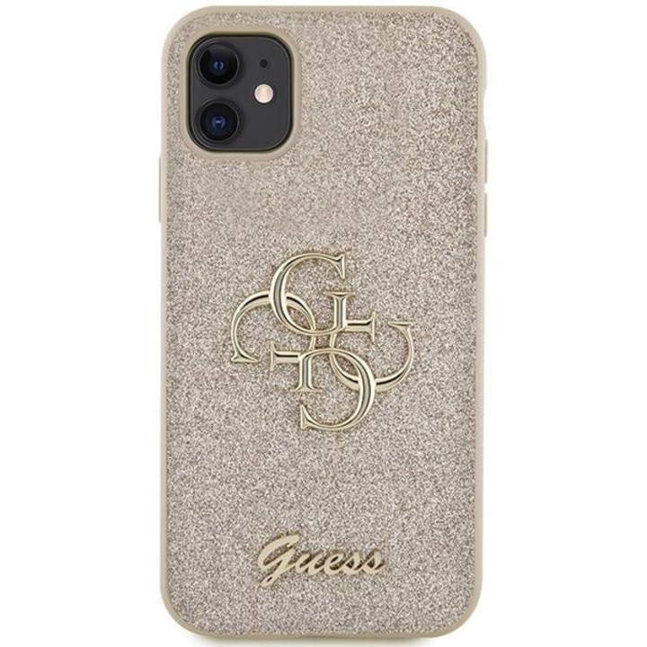 Husa telefon, GUESS, pentru iPhone 11, auriu