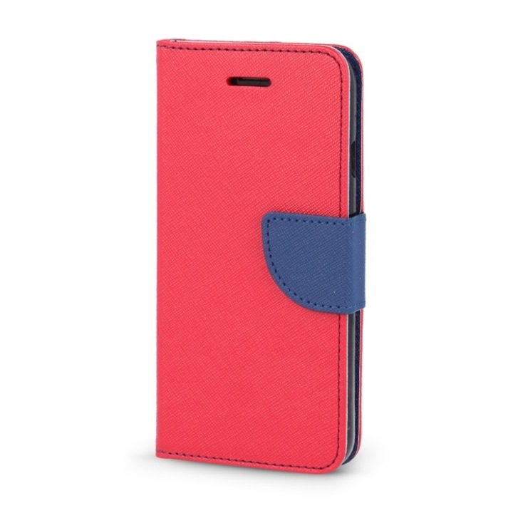 Калъф, съвместим с Samsung Galaxy A42 (5G) - Fancy Book (червен)