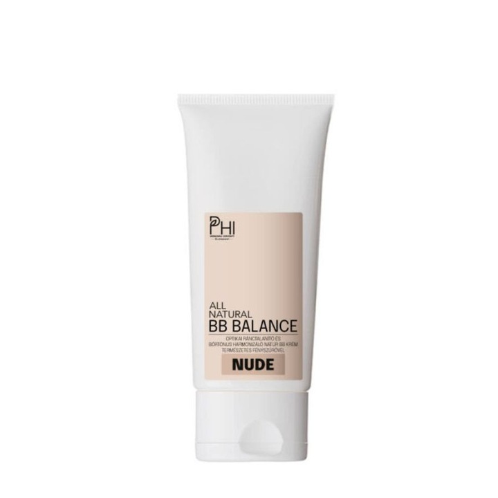 Crema BB Naturala cu efect mat pentru ten deschis, Nude Balance BB Cream, All Natural Phi Cosmetics, 50ml