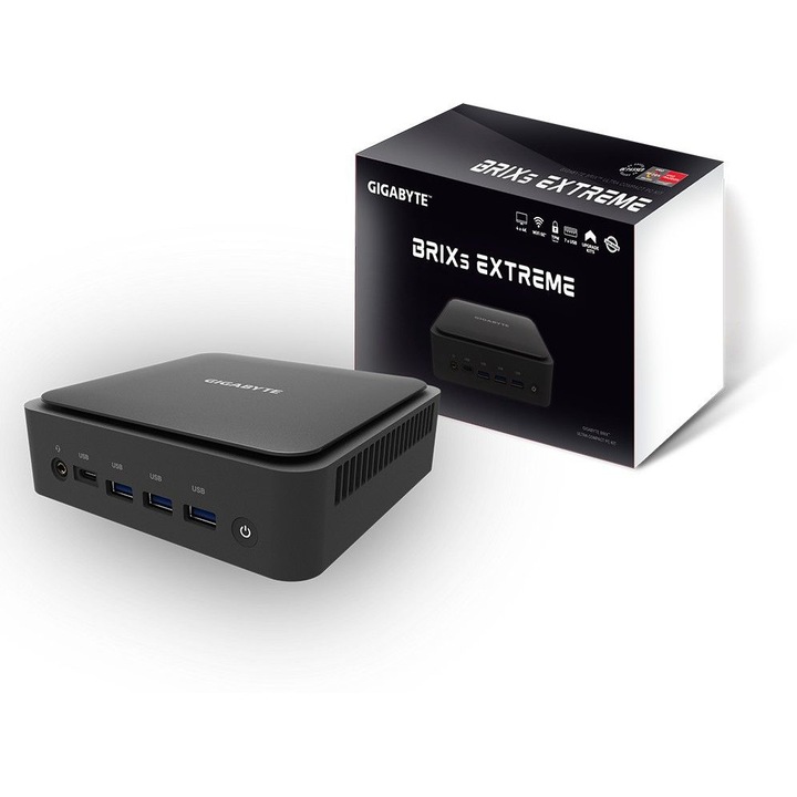 Gigabyte Brix Extreme GB-BER3-5400 Fekete, Számítógép
