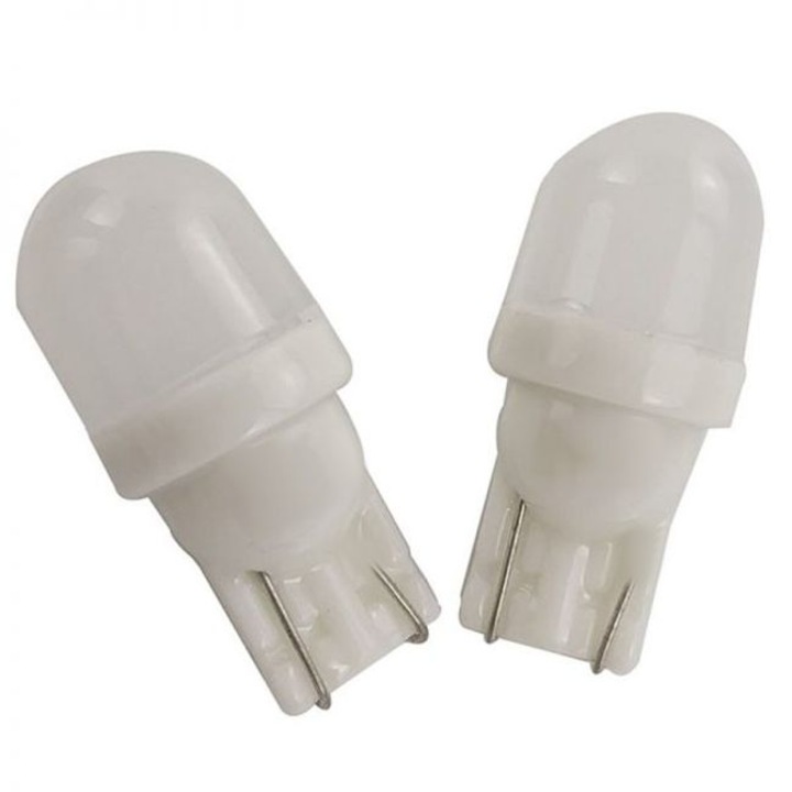 Комплект от 2 x 3W T10 крушки за кола, 2LED SMD