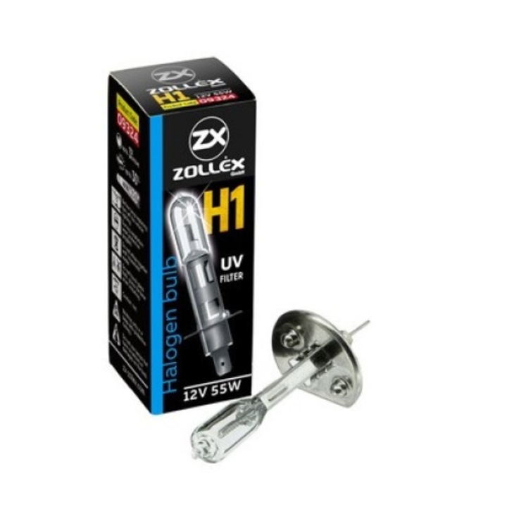 Bec auto H1 12V 55W, ZOLLEX STANDARD 9324