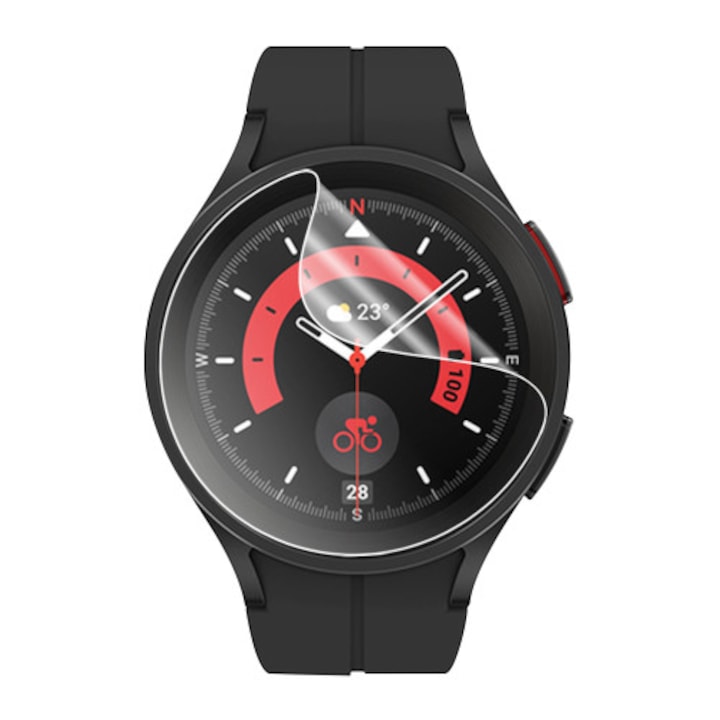 Hidrogél kijelzővédő fólia, GARMIN Venu Sq 2 órához, 40mm