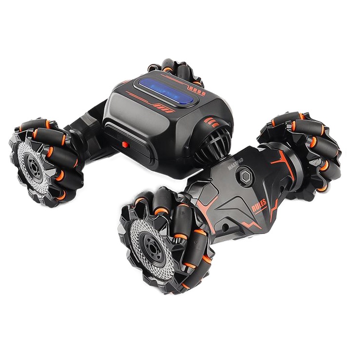 Masina cascadorie 360 grade, cu telecomanda, ​​2, 4GHz, off road, portocaliu