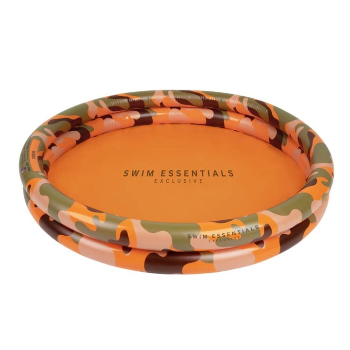 Piscina gonflabila pentru copii, Swim Essentials, 100 cm, Portocaliu