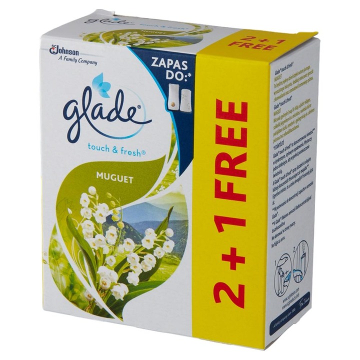 Odorizant camera, Glade, 3x10 ml