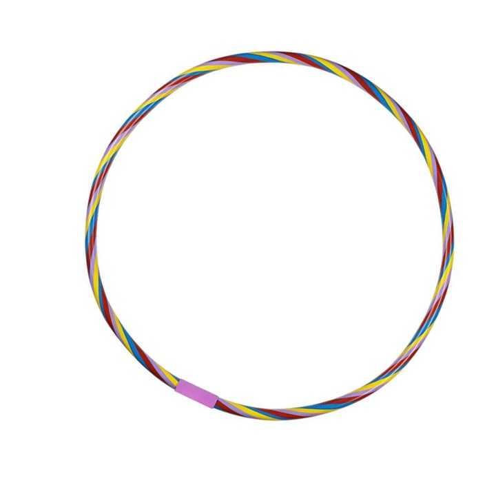 Cerc de joaca Hula Hoop, 80 cm, Multicolor, ATU-081486