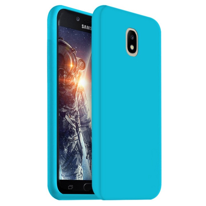 Samsung Galaxy A70 \ A70s telefonnal kompatibilis burkolat - szilikon burkolat (türkiz) buborékfólia