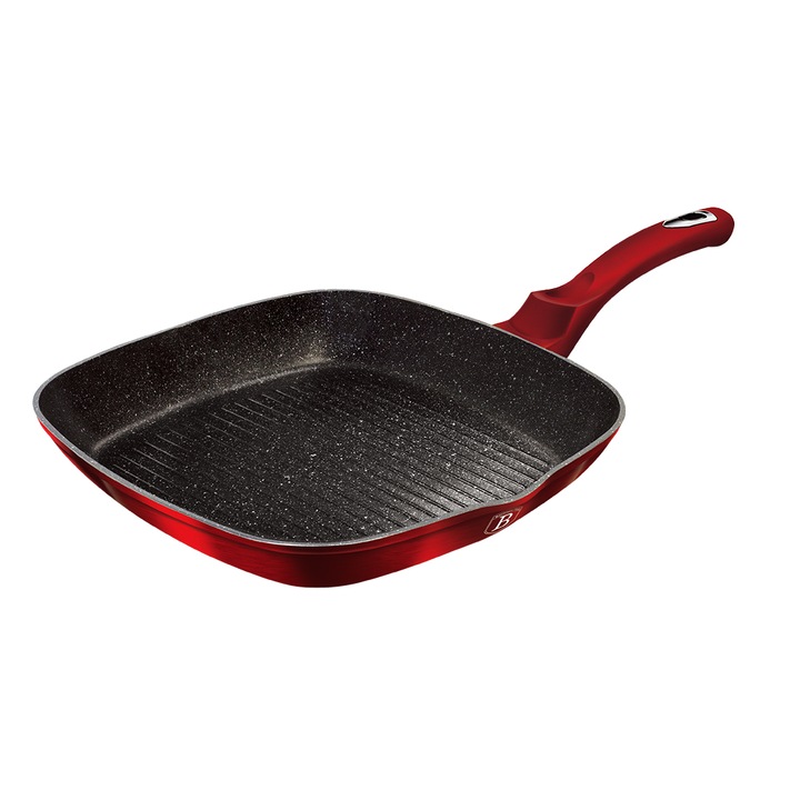 Tigaie grill Berlinger Haus Burgundy Edition, 28 cm