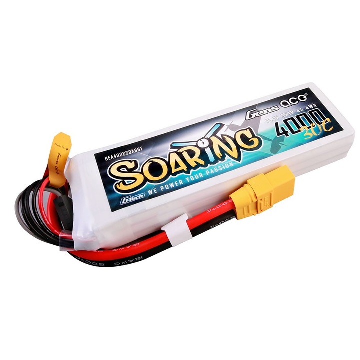LiPo akkumulátor GENS ACE G-Tech Soaring 11,1 V/ 4000 mA/ 30C XT90