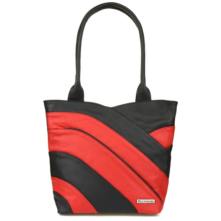 Geanta umar Beltimore, Piele naturala