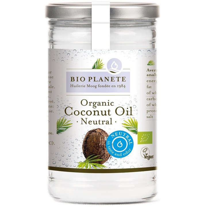 Ulei de cocos, Bio Planete, Organic, 950 ml