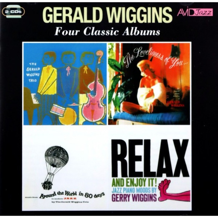 Gerald Wiggins: Four Classic Albums (The Gerald Wiggins Trio / The Loveliness Of You / Music From Around The World In Eighty Days / Relax And Enjoy It) [2CD]