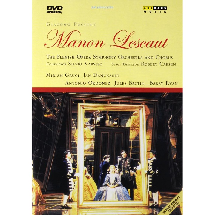 Puccini: Puccinimanon Lescaut [DVD]