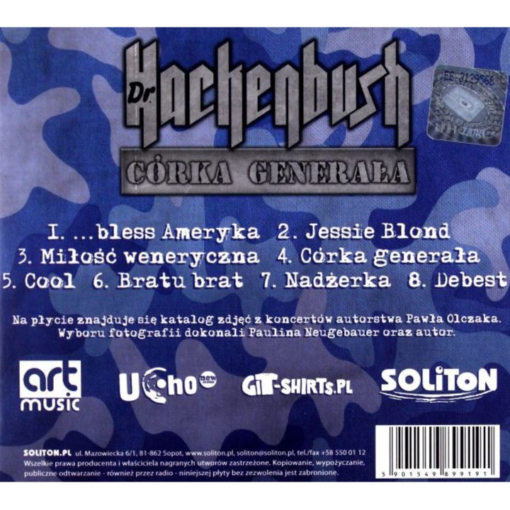 Dr. Huckenbush: Córka Generała (digipack) [CD]