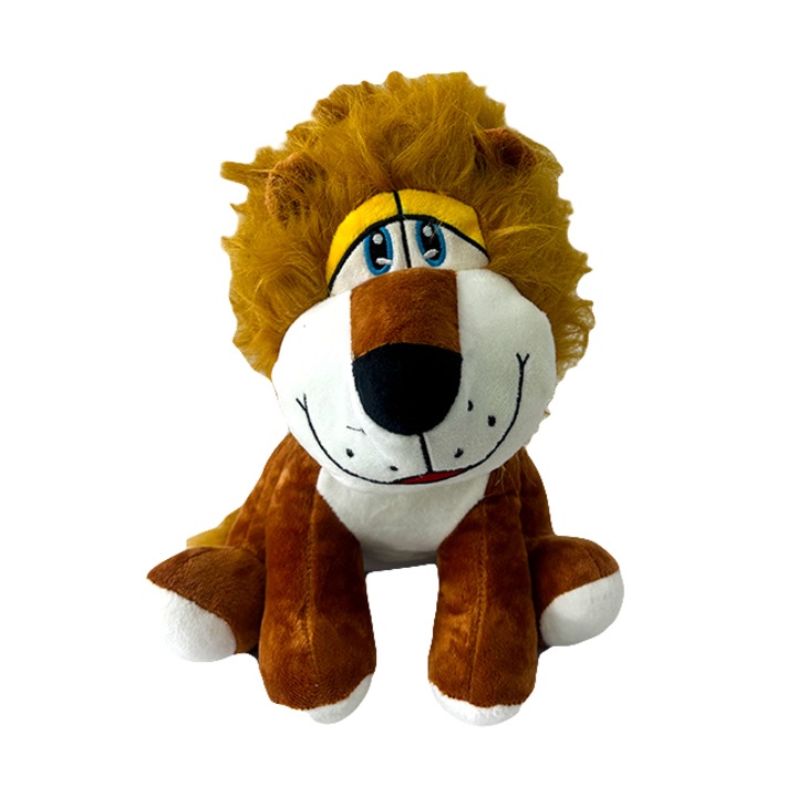 Jucarie de plus, Lionel, Inaltime 30 cm, Maro, Velve