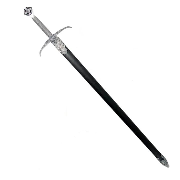 Sabie lui Robin de Locksley, cu Teaca, Decorativa, Otel Toledan, 106cm, 3223/V