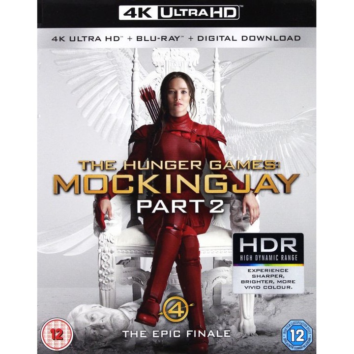 Jocurile foamei: Revolta - Partea a II-a [Blu-Ray 4K]+[Blu-Ray]