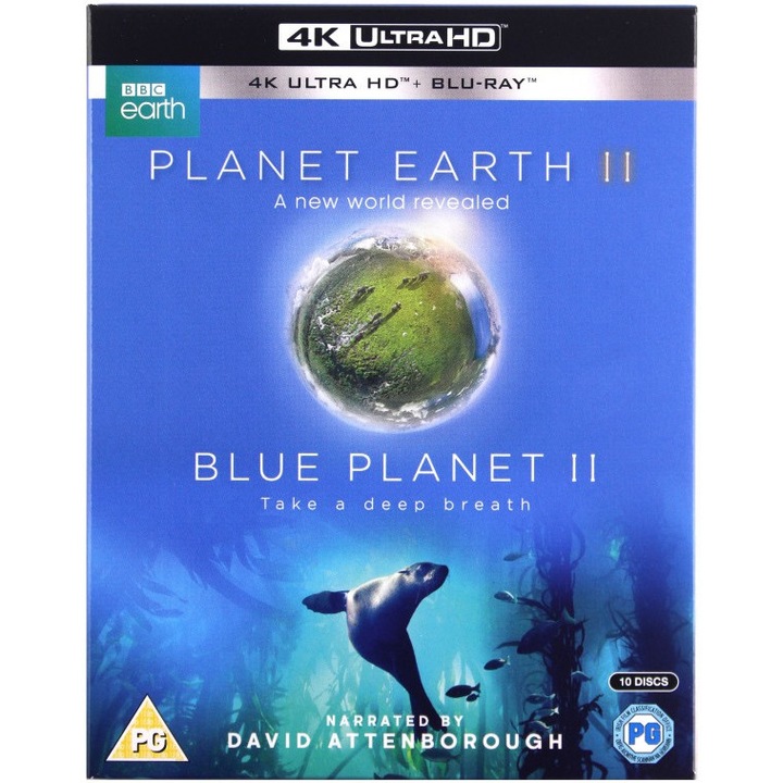 Планетата Земя 2 [5xBlu-Ray 4K]+[5xBlu-Ray]