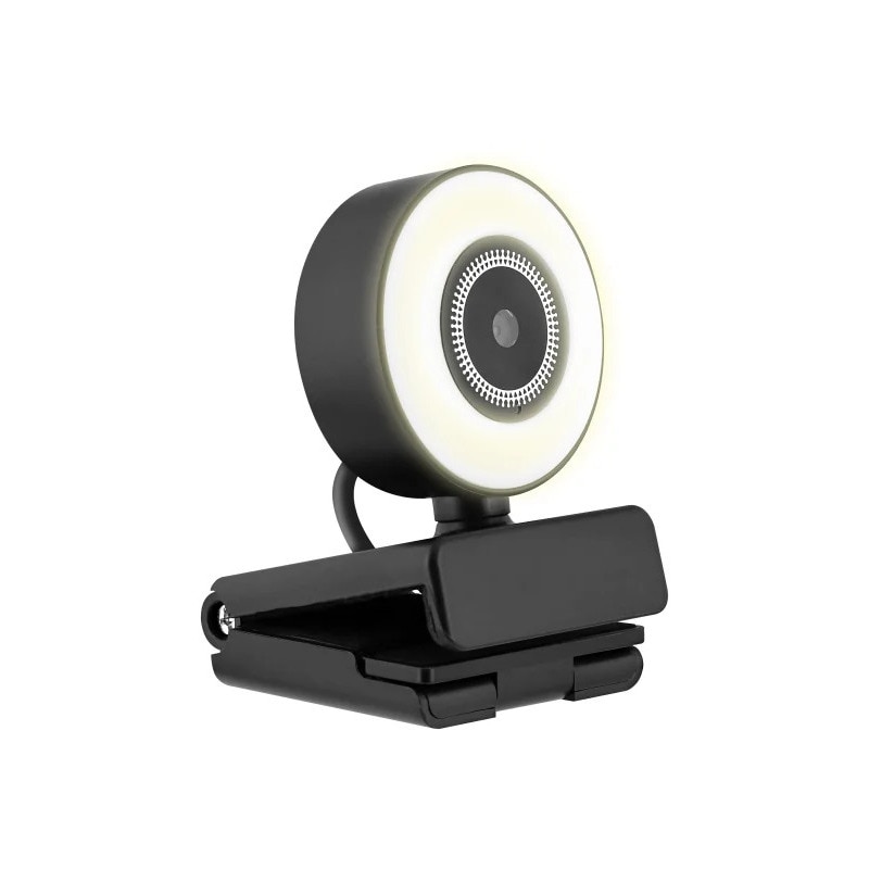Camera web, TNB, Iluminare LED, 1080p, Negru - eMAG.ro