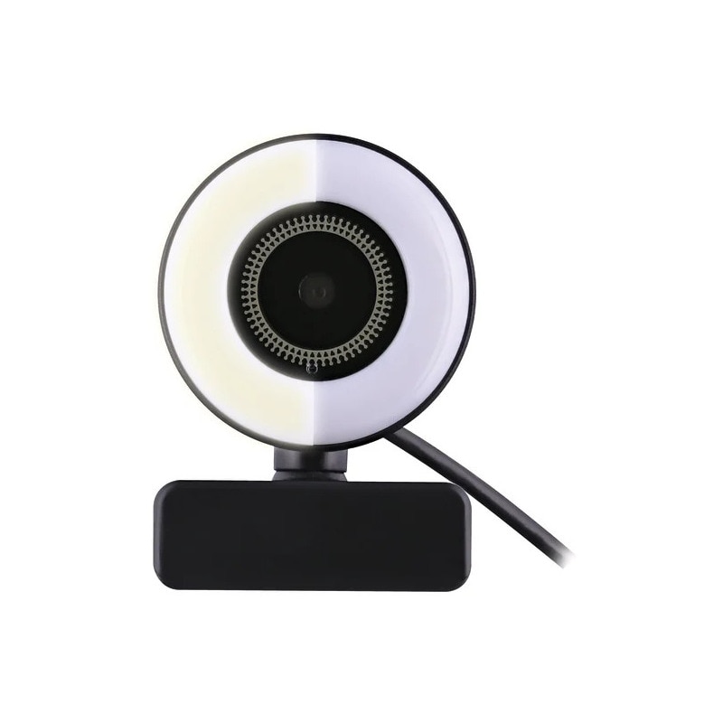 Camera web, TNB, Iluminare LED, 1080p, Negru - eMAG.ro