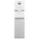 Dozator de apa comercial Zass ZWD 24 WF, de podea cu conectare la reteaua de apa, sistem de filtrare in 4 trepte si Purificare cu lampa UV, apa calda 7,5 L/h, racire cu compresor 4 L/h, Panou Touch, Alb