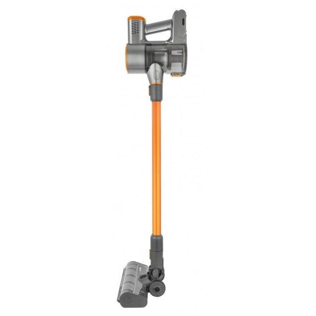 Aspirator vertical 2in1 Fakir INOVATOR X 7269, Perie electrica, 25,9 V, 350W, 44 min autonomie, Putere automata, Ecran LED touch, HEPA, Iluminare LED perie, 500 ml, Portocaliu