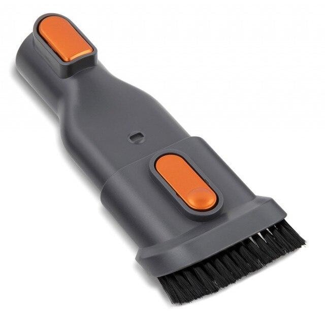 Aspirator vertical 2in1 Fakir INOVATOR X 7269, Perie electrica, 25,9 V, 350W, 44 min autonomie, Putere automata, Ecran LED touch, HEPA, Iluminare LED perie, 500 ml, Portocaliu