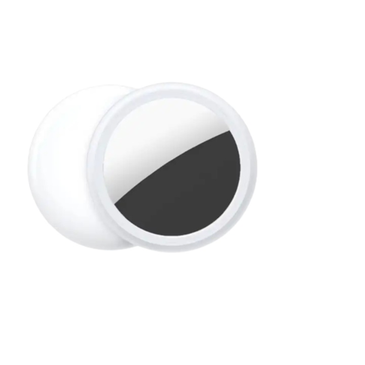 GPS Tracker Anti-Lost Device, Глобално покритие, iOS / Android, С включени батерия и калъф, Бял
