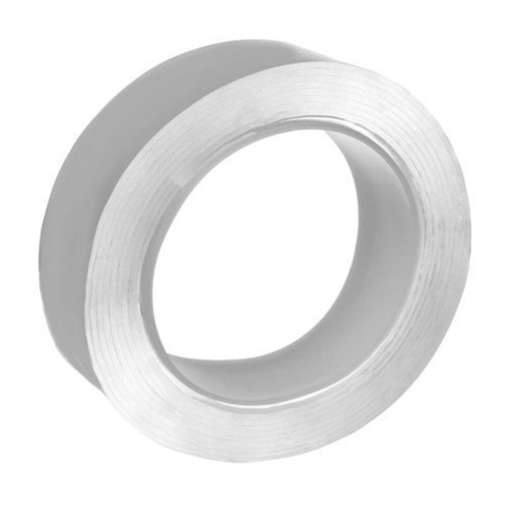 Banda dublu-adeziva CLASStitude, multifunctionala, rezistenta la apa, reutilizabila, usor de folosit, Transparent