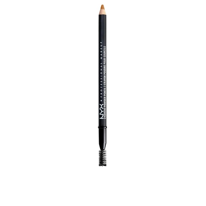 Creion de sprancene cu finisaj mat Nyx Professional Makeup Eyebrow Powder Pencil caramel 1.4 g