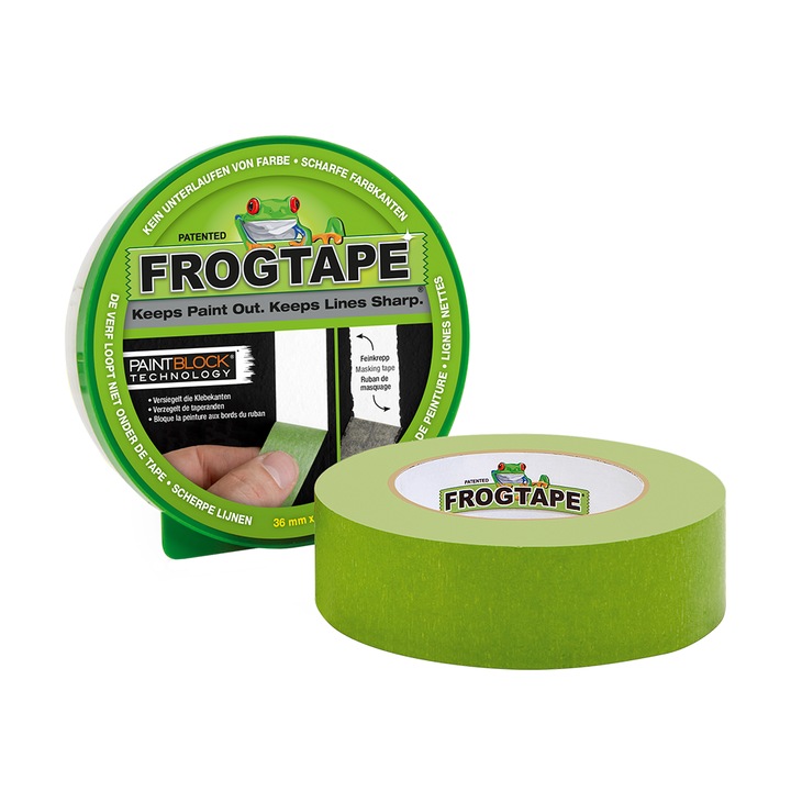 Banda adeziva, FrogTape, 36 mm x 41 m/631-01