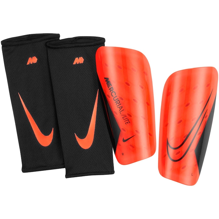 Nike NK MERCURIAL LITE foci sípcsontvédő, L-es méret, piros