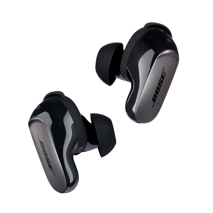 Слушалки Bose QuietComfort Ultra Earbuds, True wireless с шумопотискане, Black