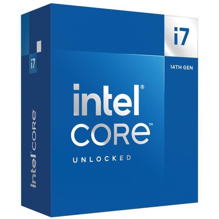 Процесор Intel® Core™ i7-14700K, 5,6 GHz турбо, 33MB, Socket LGA1700, Intel® UHD Graphics 770
