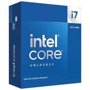 Procesor Intel® Core™ i7-14700KF, pana la 5.6 GHz turbo, 33MB, Socket LGA1700, fara video integrat