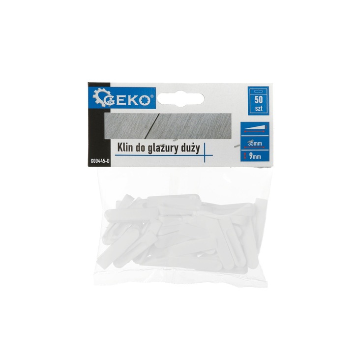 Set pene pentru gresie si faianta, 5 mm, 100 elemente, Geko G00445-M