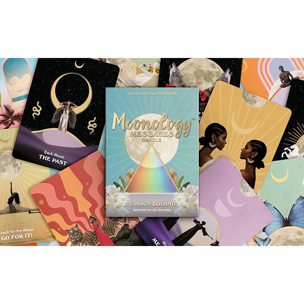 Карти Оракул Hay House Moonology Messages Oracle, Yasmin Boland & Ali Vermilio eMAG.bg
