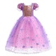Costum Printesa Rapunzel THK, Purpuriu - 110 cm